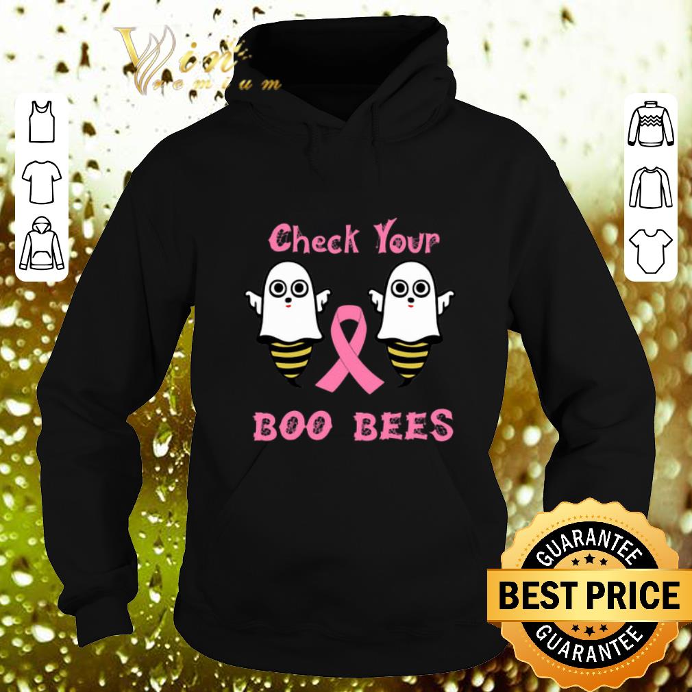 Funny Check your boo bees Breast Cancer shirt 4 - Funny Check your boo bees Breast Cancer shirt