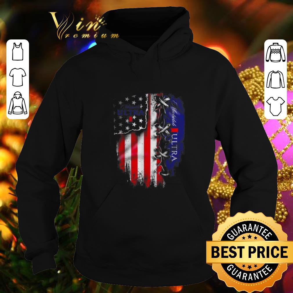 Funny Michelob Ultra beer inside American flag shirt Funny Michelob Ultra beer inside American flag shirt 4 - Funny Michelob Ultra beer inside American flag shirt