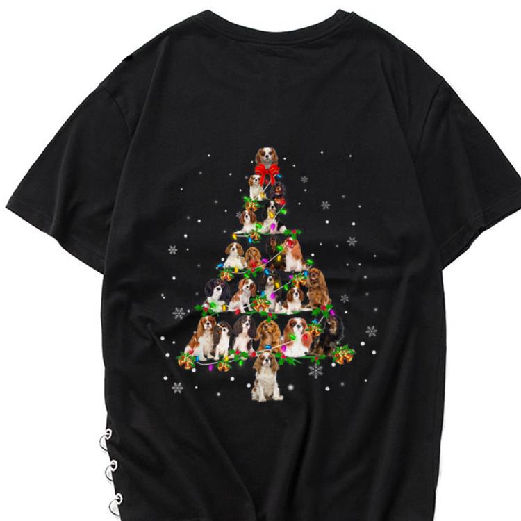 Hot Cavalier King Charles Spaniel Christmas Tree shirt 1 - Hot Cavalier King Charles Spaniel Christmas Tree shirt