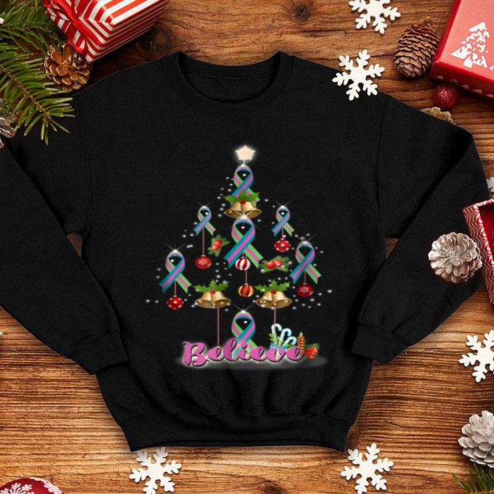 Hot Christmas tree metastatic breast cancer gift warrior shirt 4 - Hot Christmas tree metastatic breast cancer gift warrior shirt