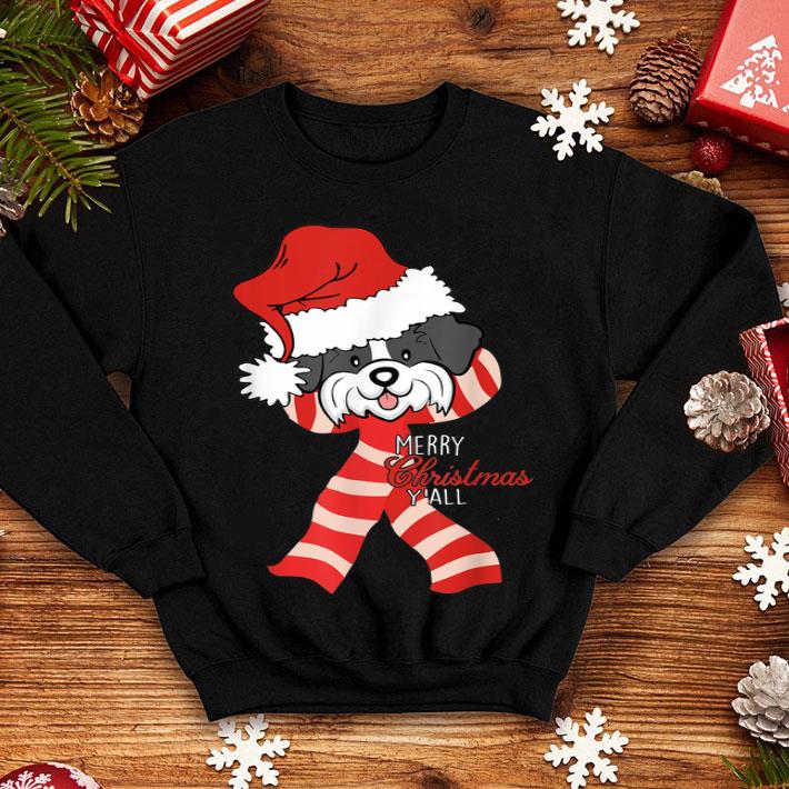 Hot Merry Christmas Y all Santa Shih Tzu Dog Xmas lover gift shirt 4 - Hot Merry Christmas Y'all Santa Shih Tzu Dog Xmas lover gift shirt