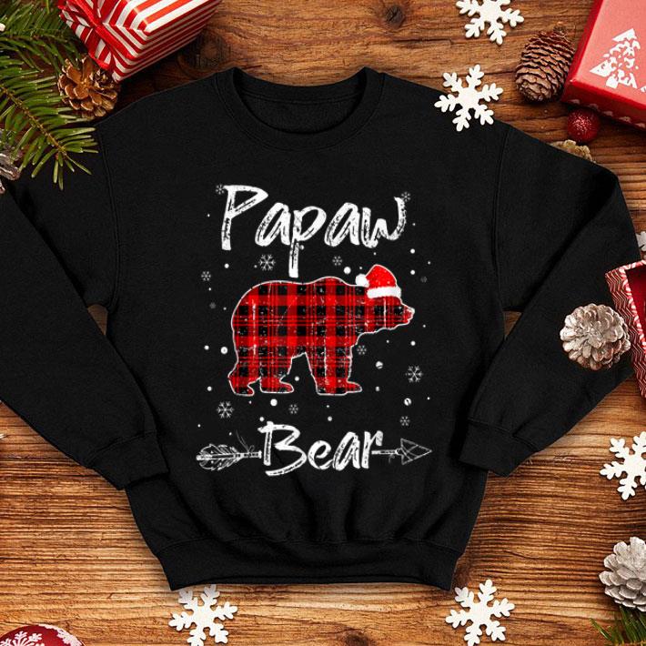 Official Papaw Bear Red Plaid Christmas Pajama Family Gift shirt 4 - Official Papaw Bear Red Plaid Christmas Pajama Family Gift shirt