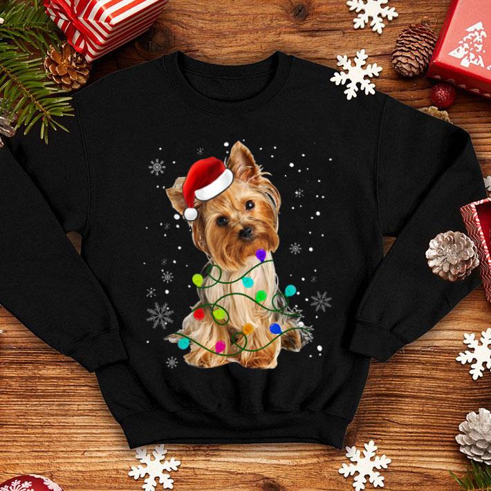 Official Yorkshire Terrier Dog Light Christmas Matching Family shirt Official Yorkshire Terrier Dog Light Christmas Matching Family shirt 4 - Official Yorkshire Terrier Dog Light Christmas Matching Family shirt