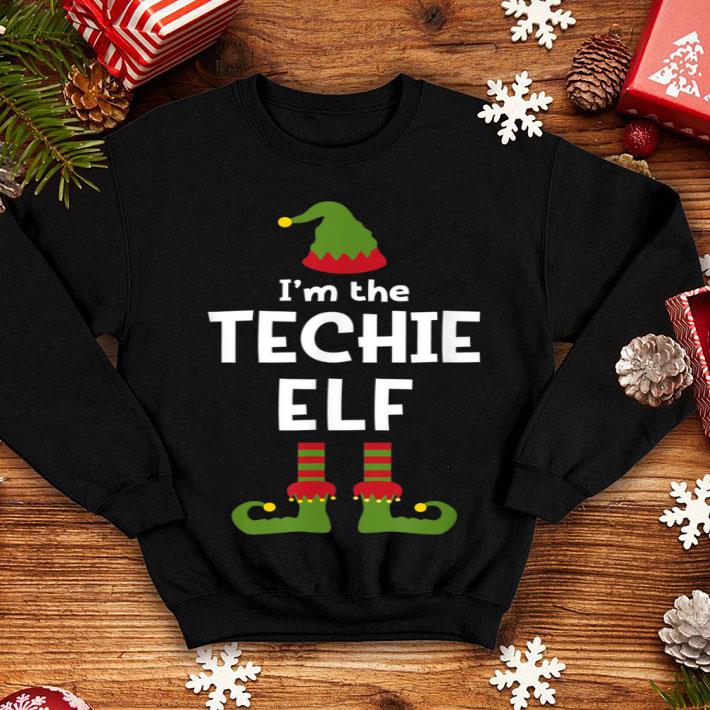 Original I m The Techie Elf Funny IT Worker Christmas Party Pajamas sweater 4 - Original I'm The Techie Elf Funny IT Worker Christmas Party Pajamas sweater