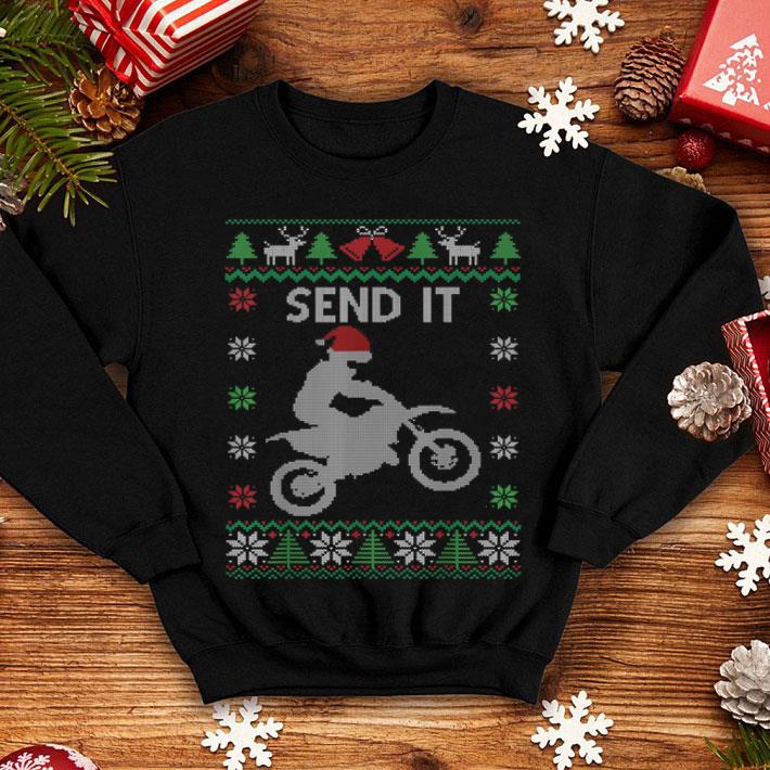 Original Send It Dirt Bike Riding Santa Motocross Ugly Christmas shirt Original Send It Dirt Bike Riding Santa Motocross Ugly Christmas shirt 4 - Original Send It Dirt Bike Riding Santa Motocross Ugly Christmas shirt