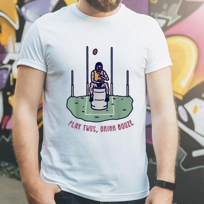 Play Twos Drink Booze Football shirt 4 - Play Twos Drink Booze Football shirt
