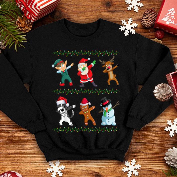 Premium Funny Dabbing Santa Bearded Collie And Friends Christmas shirt 4 - Premium Funny Dabbing Santa Bearded Collie And Friends Christmas shirt