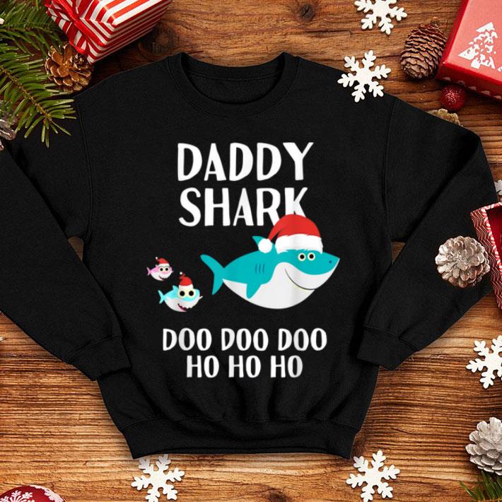 Premium Mens Christmas Daddy Shark Gift Doo Doo Matching Daughter Son shirt 4 - Premium Mens Christmas Daddy Shark Gift Doo Doo Matching Daughter Son shirt