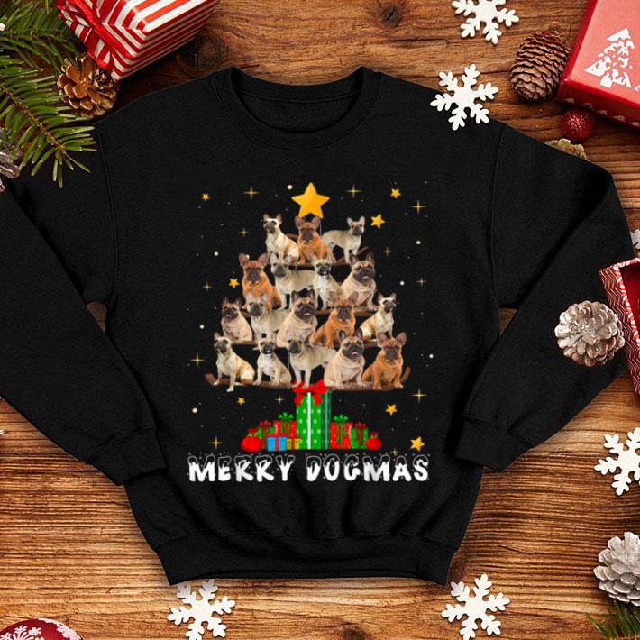 Premium Merry Dogmas French Bulldog dog Christmas decor Xmas tree shirt 4 - Premium Merry Dogmas French Bulldog dog Christmas decor Xmas tree shirt