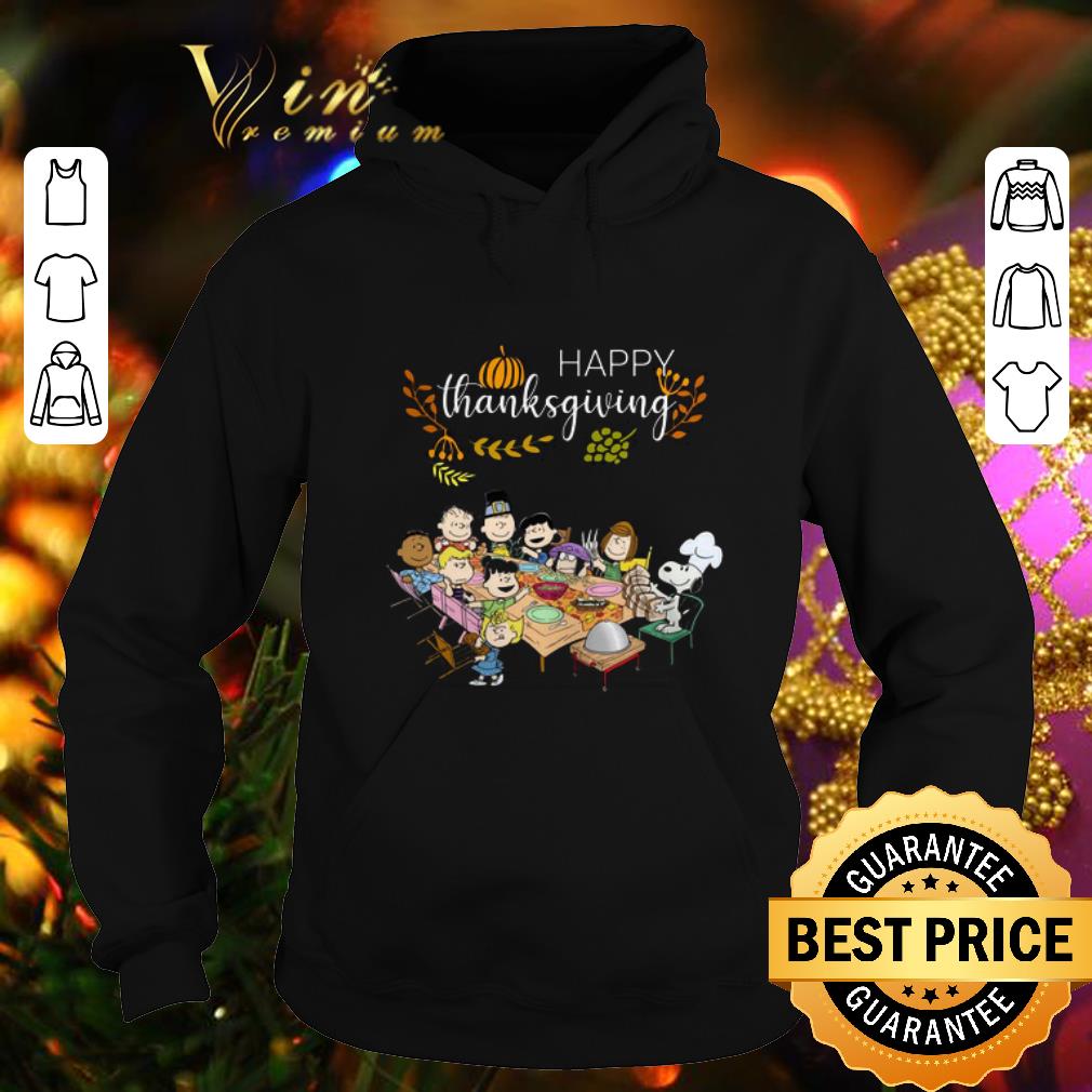 Premium Peanuts party Happy Thanksgiving shirt 4 - Premium Peanuts party Happy Thanksgiving shirt