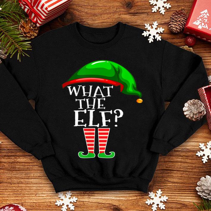 Pretty What The Elf Group Matching Family Christmas Gift Outfit sweater 4 - Pretty What The Elf Group Matching Family Christmas Gift Outfit sweater