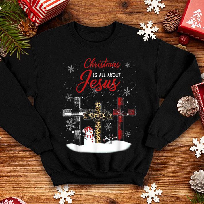 Top Christmas Is All About Jesus sweater 4 - Top Christmas Is All About Jesus sweater