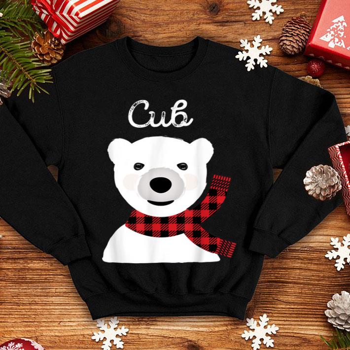 Top Family Matching Christmas Kids Buffalo Plaid Bear Cub sweater 4 - Top Family Matching Christmas Kids Buffalo Plaid Bear Cub sweater