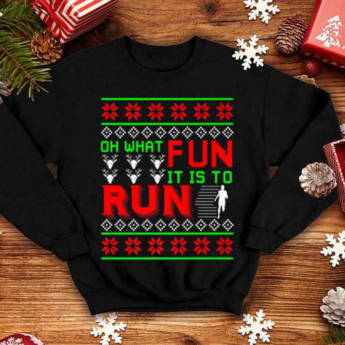 Awesome Christmas Race Running Runner Half Marathon 5k Gift sweater 4 - Awesome Christmas Race Running Runner Half Marathon 5k Gift sweater