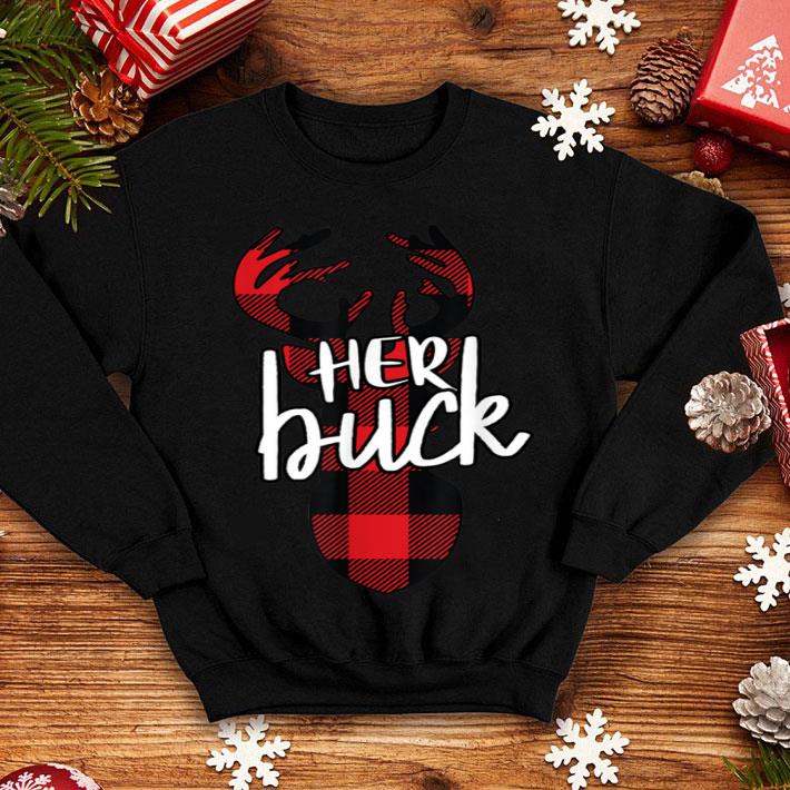 Awesome Mens Her Buck Matching Christmas Pjs for Couples sweater 4 - Awesome Mens Her Buck Matching Christmas Pjs for Couples sweater