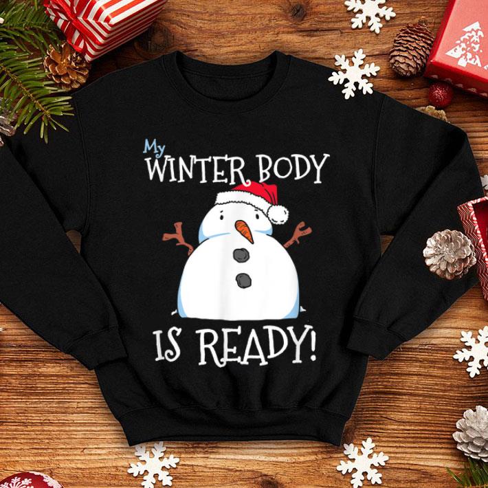 Awesome Snowman Winter Body Fat Christmas Chubby Funny Novelty sweater 4 - Awesome Snowman Winter Body Fat Christmas Chubby Funny Novelty sweater