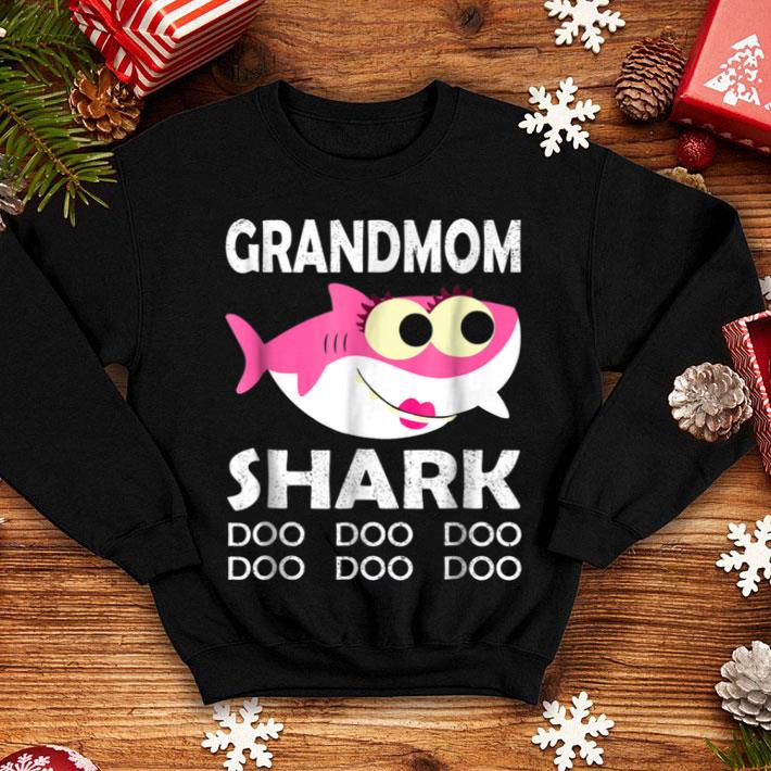 Beautiful Grandmom Shark Gift Family Shark Halloween Christmas sweater 4 - Beautiful Grandmom Shark Gift Family Shark Halloween Christmas sweater