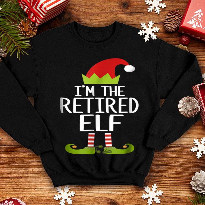 Beautiful I m The Retired Elf Christmas Family Costume sweater 4 - Beautiful I'm The Retired Elf Christmas Family Costume sweater