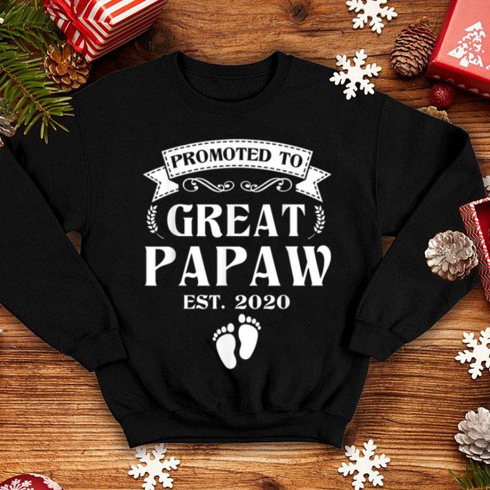 Beautiful Promoted To Great Papaw Christmas Fathers Day Gift sweater 4 - Beautiful Promoted To Great Papaw Christmas Fathers Day Gift sweater