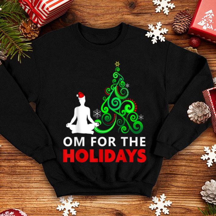 Beautiful Yoga Christmas Gift Om for the Holidays sweater 4 - Beautiful Yoga Christmas Gift - Om for the Holidays sweater