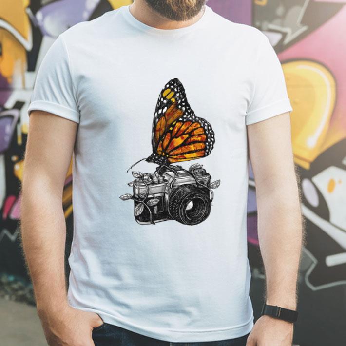 Butterfly And Camera Art shirt 4 - Butterfly And Camera Art shirt