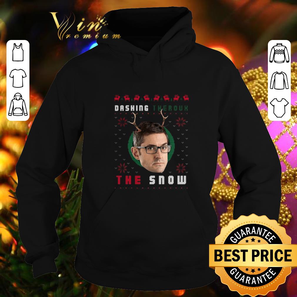 Cheap Louis Theroux Dashing Theroux The Snow Ugly Christmas sweater 4 - Cheap Louis Theroux Dashing Theroux The Snow Ugly Christmas sweater