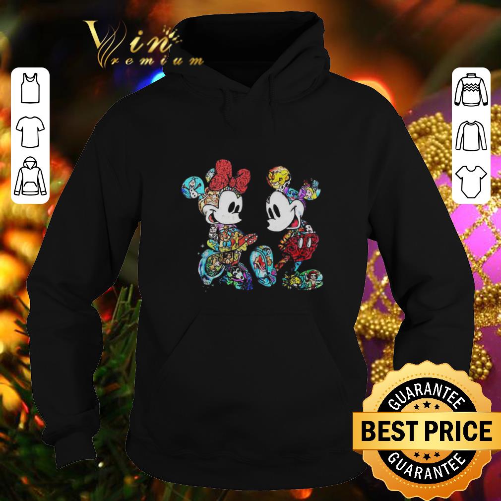 Cheap Mickey and Minnie Mouse with all Disney characters shirt Cheap Mickey and Minnie Mouse with all Disney characters shirt 4 - Cheap Mickey and Minnie Mouse with all Disney characters shirt