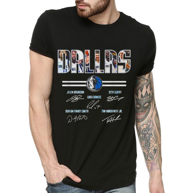 Dallas Mavericks Basketball Player Signatures shirt 4 - Dallas Mavericks Basketball Player Signatures shirt
