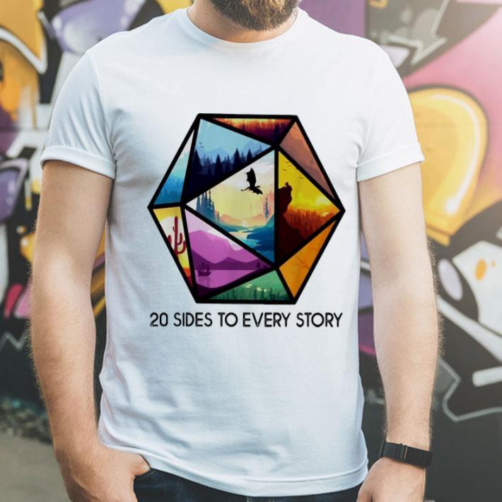 Dungeons And Dinosaurs 20 Sides To Every Story shirt 4 - Dungeons And Dinosaurs 20 Sides To Every Story shirt