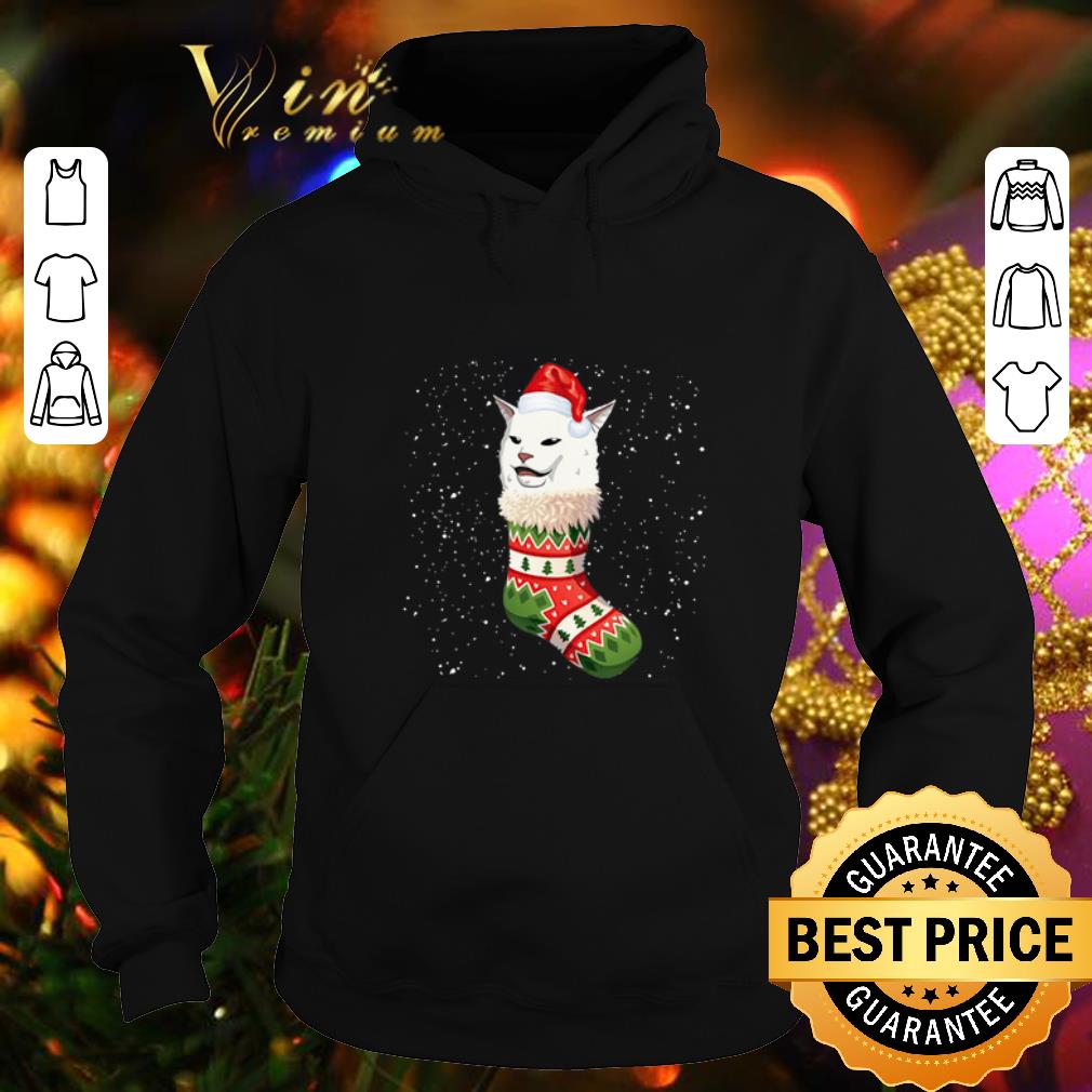 Funny Christmas socks Woman Yelling Cat Meme shirt 4 - Funny Christmas socks Woman Yelling Cat Meme shirt