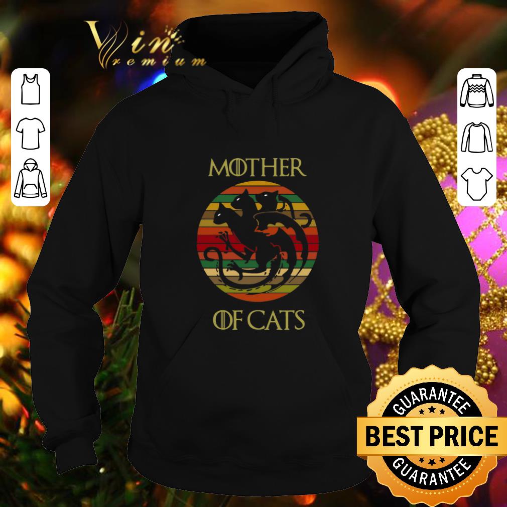 Funny Game Of Thrones Mother Of Cats Vintage shirt 4 - Funny Game Of Thrones Mother Of Cats Vintage shirt