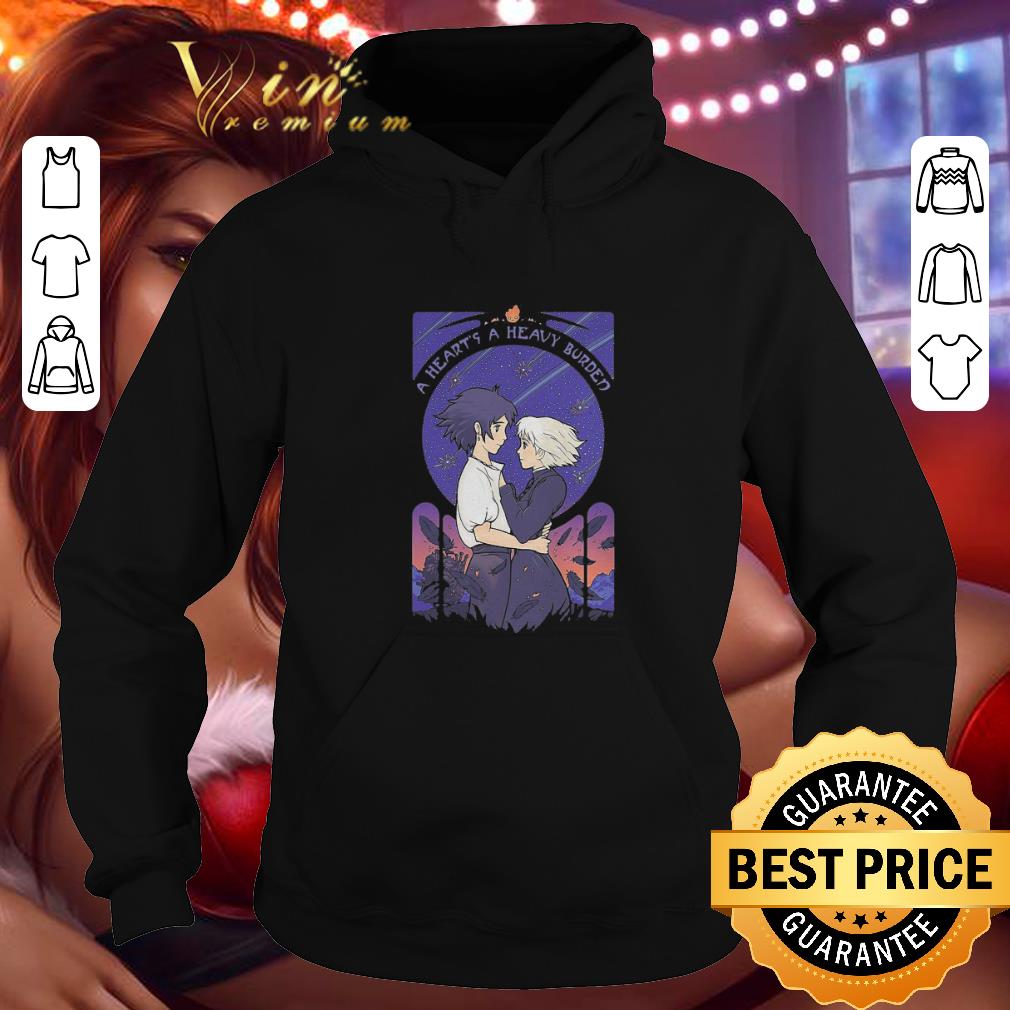 Funny Howl And Sophie a heart s a heavy burden shirt 4 - Funny Howl And Sophie a heart's a heavy burden shirt