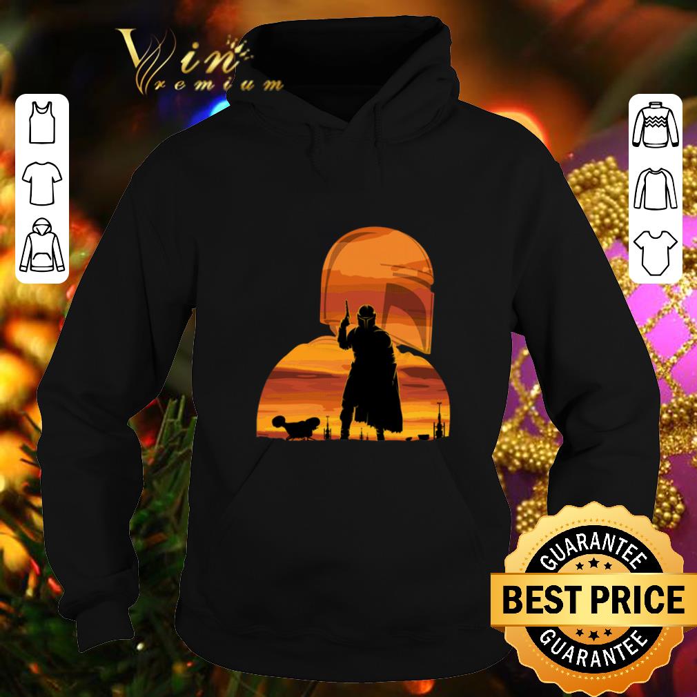 Funny The Mandalorian Gunfighter Has Landed Star Wars Sunset shirt 4 - Funny The Mandalorian Gunfighter Has Landed Star Wars Sunset shirt