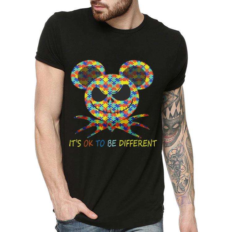 Jack Skellington It s Ok To Be Different Autism shirt 4 - Jack Skellington It's Ok To Be Different Autism shirt