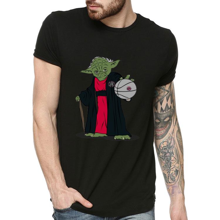 Master Yoda Basketball Toronto Raptors NBA shirt 4 - Master Yoda Basketball Toronto Raptors NBA shirt