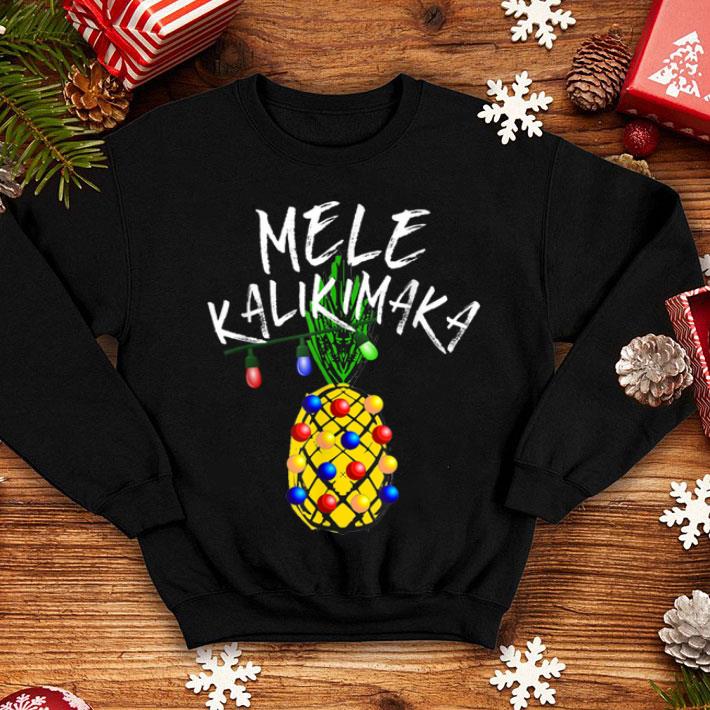Mele Kalikimaka Pineapple Merry Christmas Hawaii sweater 4 - Mele Kalikimaka Pineapple Merry Christmas Hawaii sweater