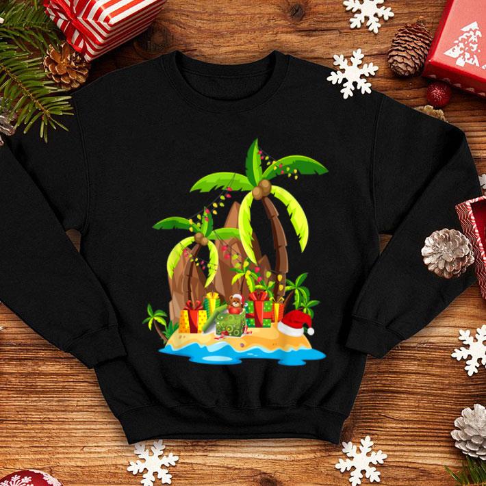 Nice Christmas Palm Tree Tropical Xmas Coconut Lights Gift sweater 4 - Nice Christmas Palm Tree Tropical Xmas Coconut Lights Gift sweater
