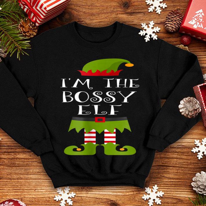 Nice I Am The Bossy Elf Matching Family Christmas sweater 4 - Nice I Am The Bossy Elf Matching Family Christmas sweater