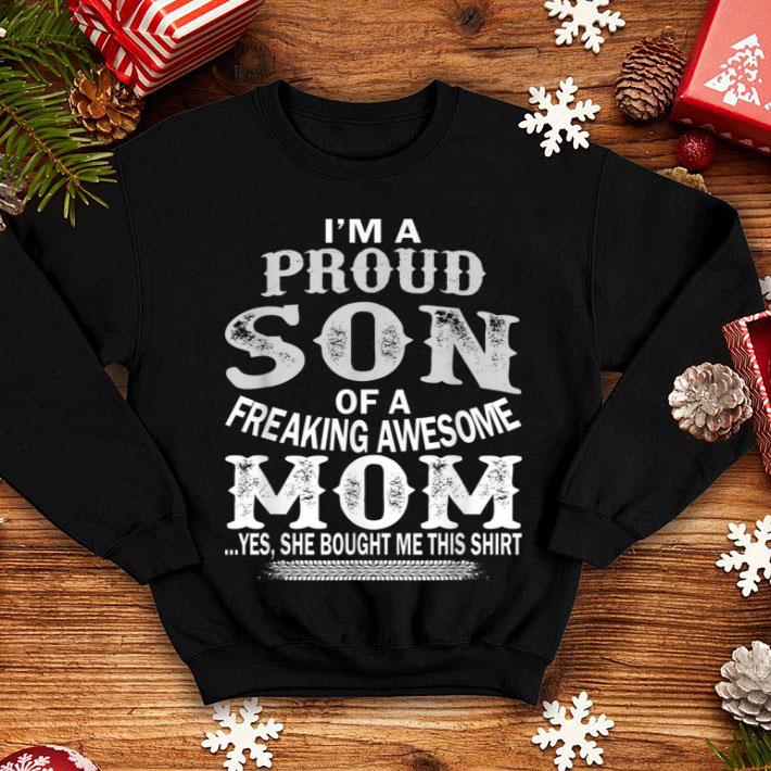 Nice Im A Proud Son Of A Freaking Awesome Mom Christmas sweater 4 - Nice Im A Proud Son Of A Freaking Awesome Mom Christmas sweater