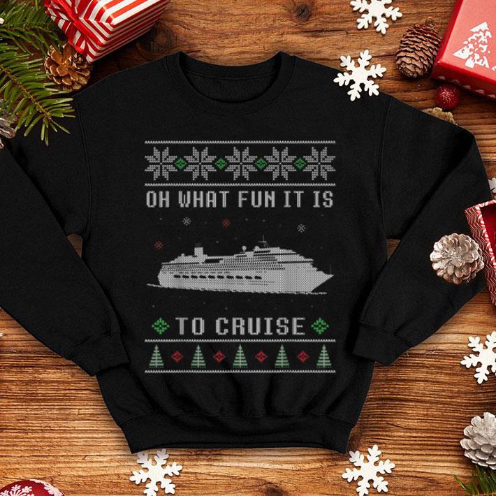 Nice Mens Cruise Ship Vacation Ugly Christmas sweater 4 - Nice Mens Cruise Ship Vacation Ugly Christmas sweater
