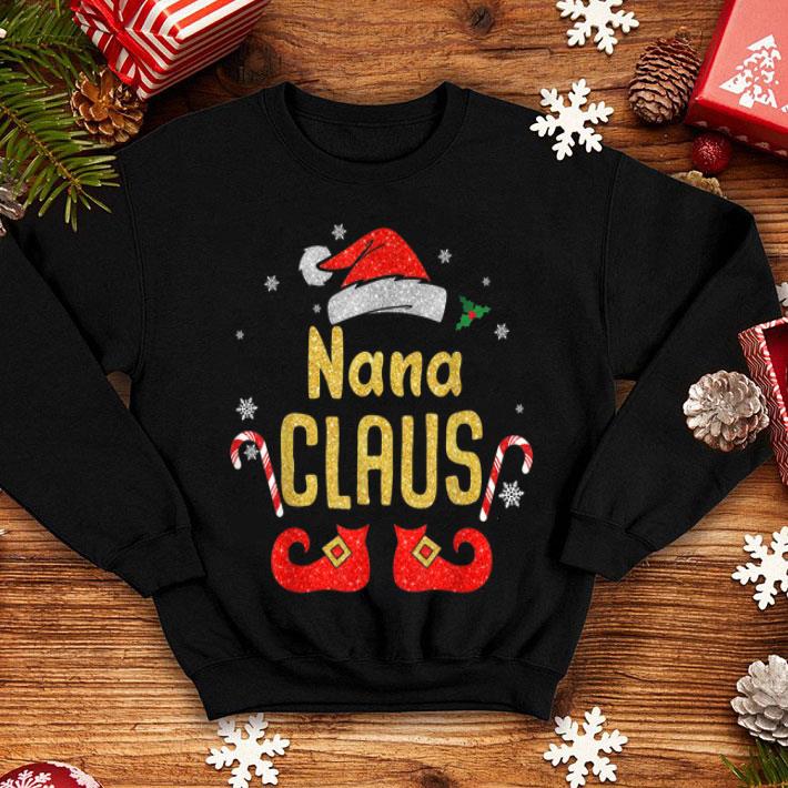 Nice Nana Santa Claus Matching Family Christmas sweater 4 - Nice Nana Santa Claus Matching Family Christmas sweater