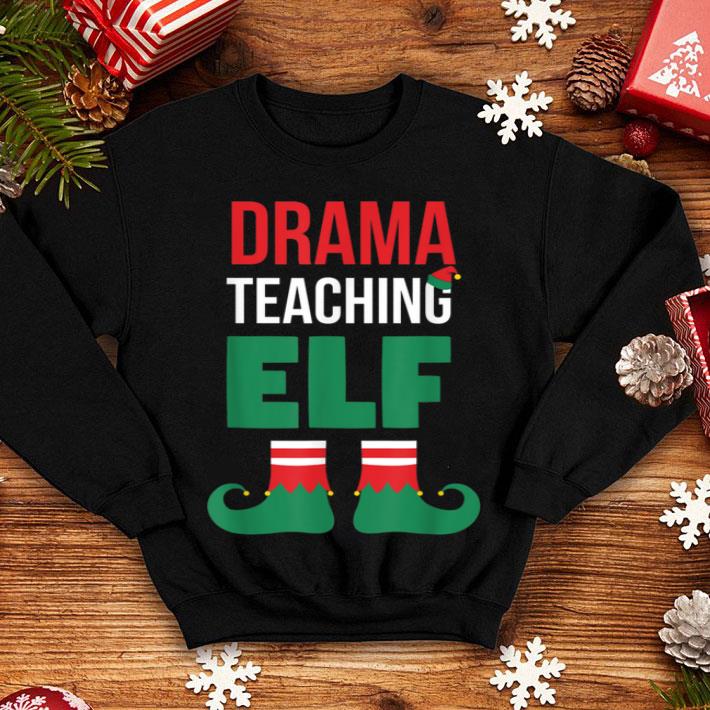 Official Drama Teacher Gift Christmas Drama Teaching Elf sweater 4 - Official Drama Teacher Gift Christmas 'Drama Teaching Elf' sweater