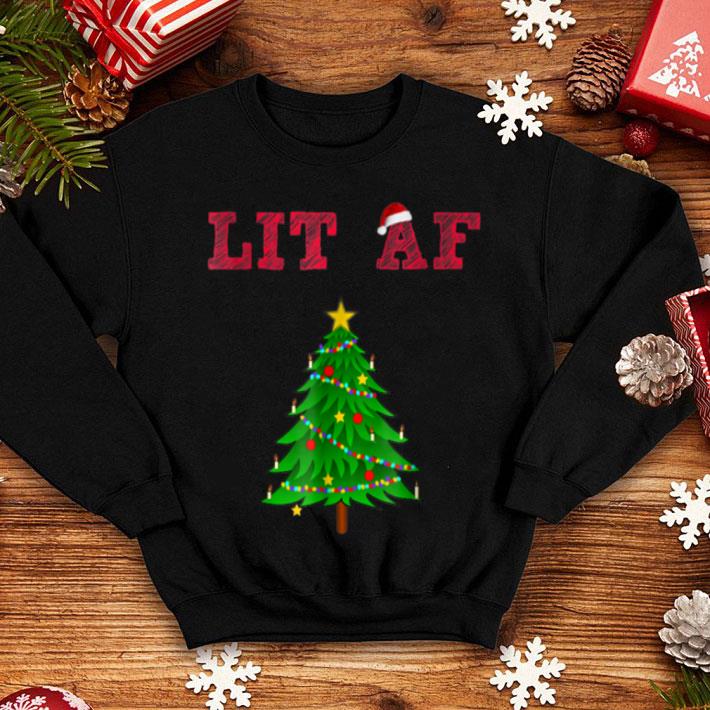 Official Funny Christmas Beer Drinking Swag Lit AF sweater 4 - Official Funny Christmas Beer Drinking Swag - Lit AF sweater