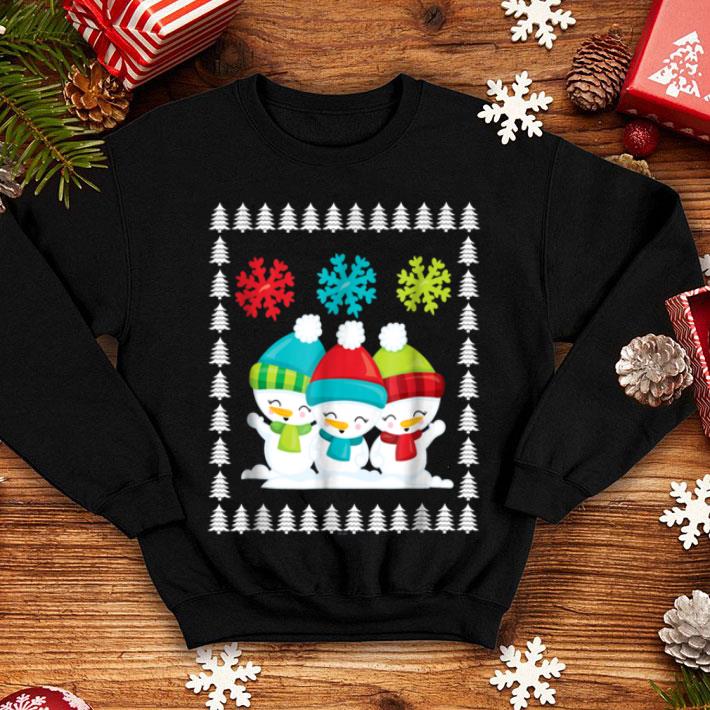 Official Funny snowmen ugly christmas gift sweater 4 - Official Funny snowmen ugly christmas gift sweater