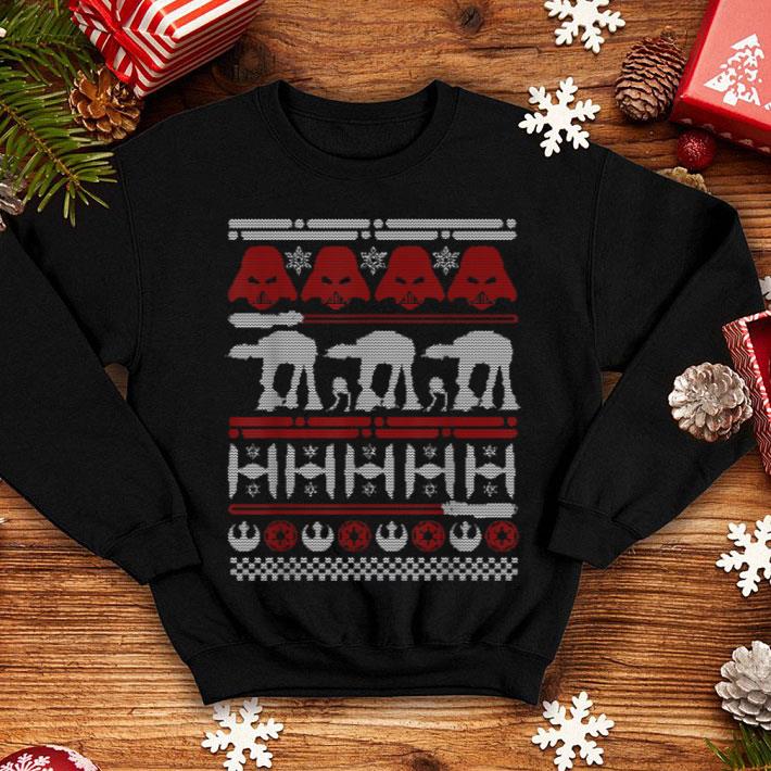 Official Star Wars Battle Of Hoth Ugly Christmas Sweater sweater 4 - Official Star Wars Battle Of Hoth Ugly Christmas Sweater sweater