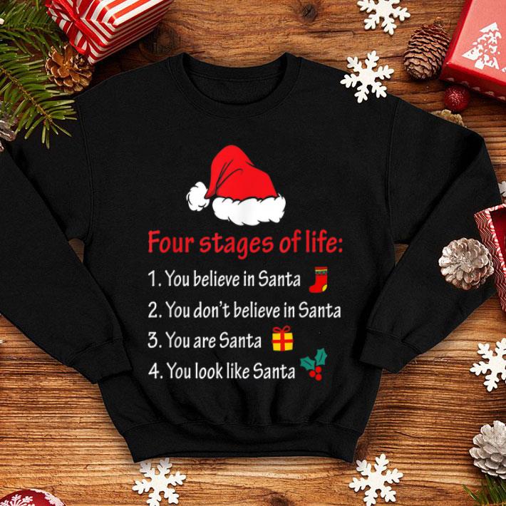 Original Four Stages Of Life Santa Christmas For Dad Papa Grandpa sweater 4 - Original Four Stages Of Life Santa Christmas For Dad Papa Grandpa sweater