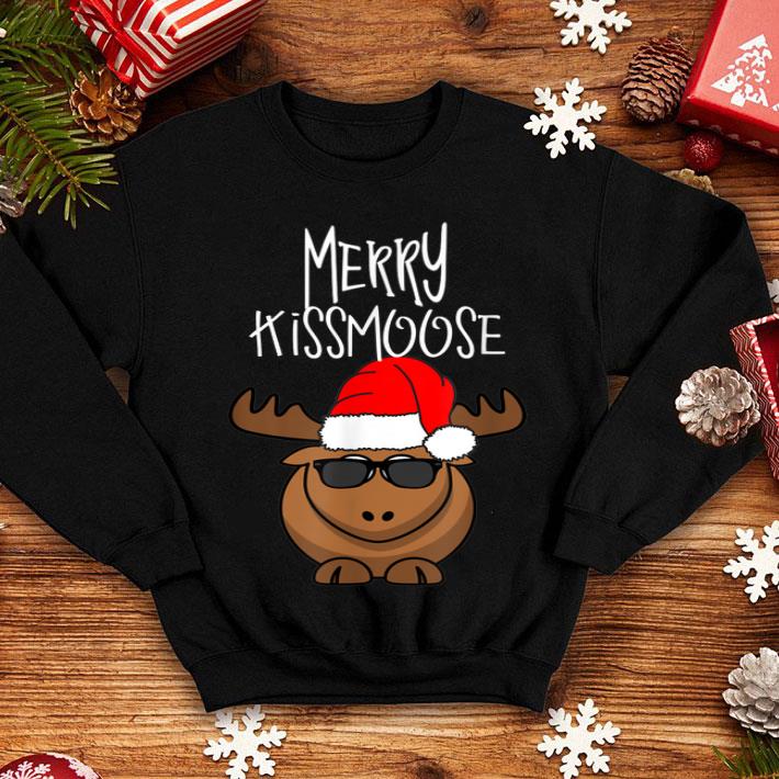 Original Funny Merry Kissmoose Xmas Antlers Santa Hat Decor Women Men sweater Original Funny Merry Kissmoose Xmas Antlers Santa Hat Decor Women Men sweater 4 - Original Funny Merry Kissmoose Xmas Antlers Santa Hat Decor Women Men sweater