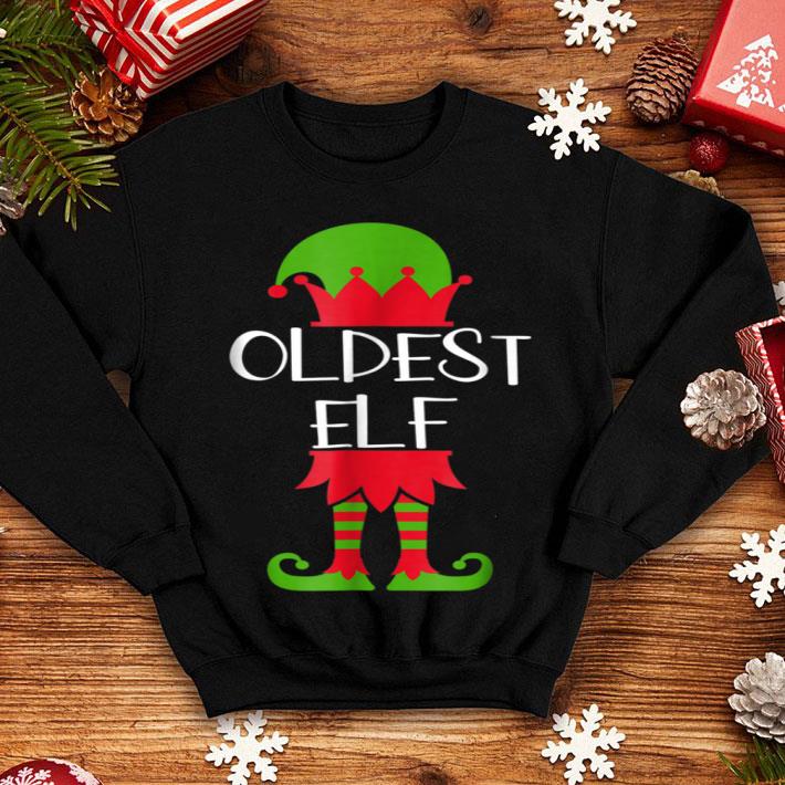 Original Oldest Elf Matching Family Group Christmas Funny Tee sweater 4 - Original Oldest Elf Matching Family Group Christmas Funny Tee sweater