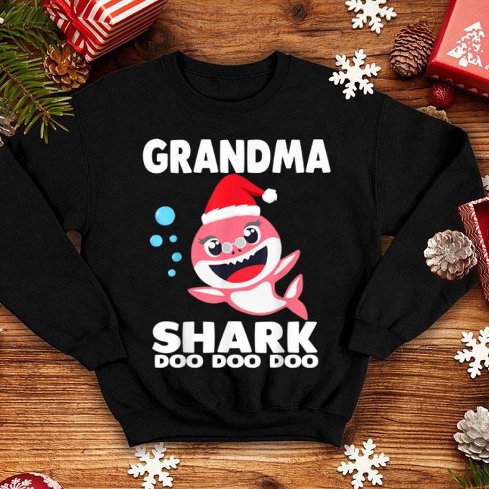 Premium Grandma Shark Christmas for Matching Family Pajamas sweater 4 - Premium Grandma Shark Christmas for Matching Family Pajamas sweater