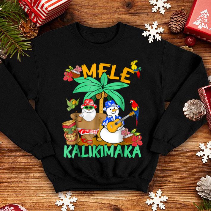 Premium Mele Kalikimaka Santa Claus Merry Xmas Aloha Hawaii sweater 4 - Premium Mele Kalikimaka Santa Claus Merry Xmas Aloha Hawaii sweater